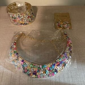 Colorful Beaded Jewelry Set